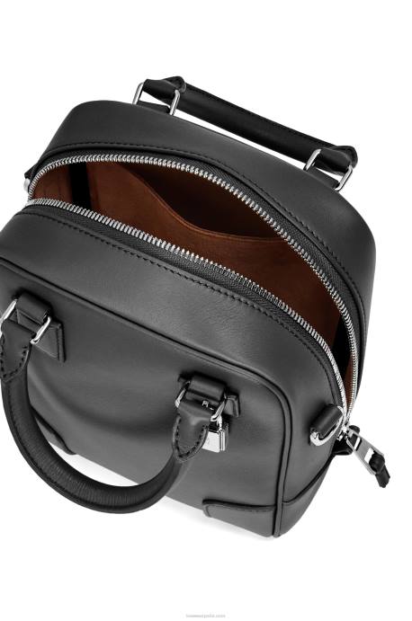 Loewe hombres amazona 15 de piel de becerro napa LP64142 negro