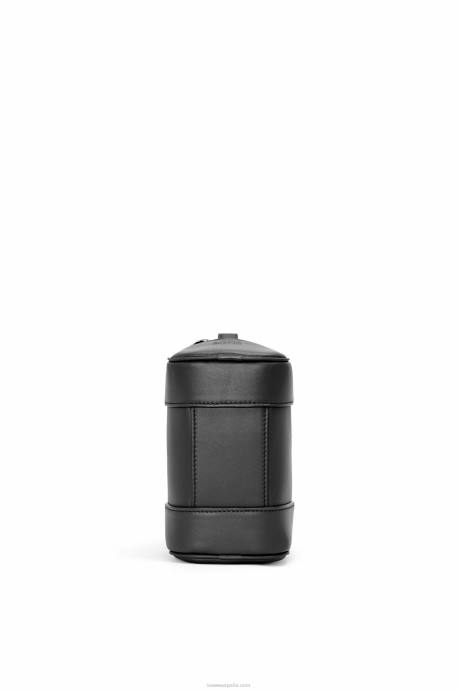 Loewe hombres amazona 15 de piel de becerro napa LP64142 negro