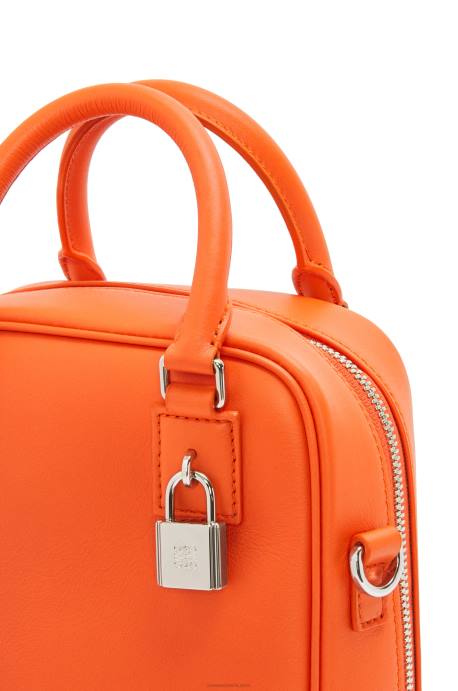 Loewe hombres amazona 15 de piel de becerro napa LP64146 naranja