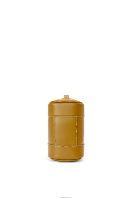 Loewe hombres amazona 15 de piel de becerro napa LP64175 ocre