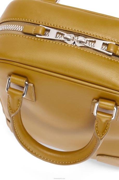 Loewe hombres amazona 15 de piel de becerro napa LP64175 ocre