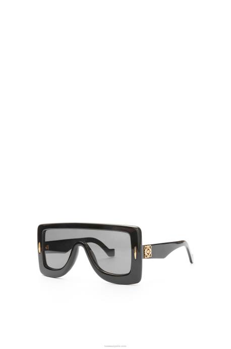 Loewe mujer Gafas de sol con anagrama en acetato LP641474 negro