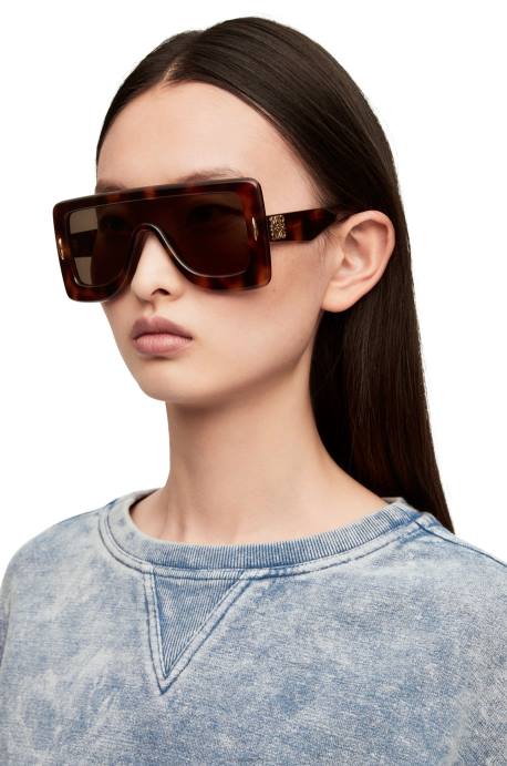 Loewe mujer Gafas de sol con anagrama en acetato LP641490 la Habana