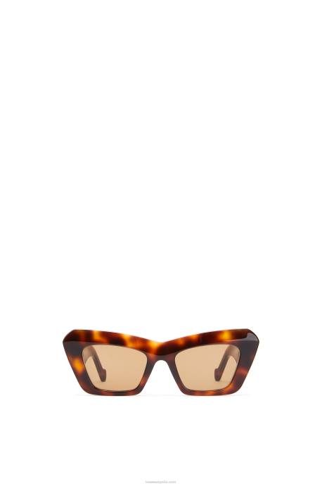 Loewe mujer gafas de sol cateye de acetato LP641480 Habana marrón