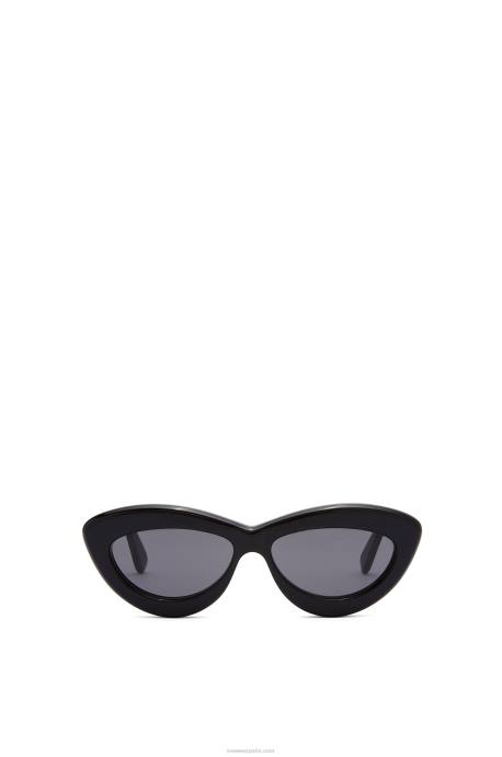 Loewe mujer gafas de sol cateye de acetato LP641495 negro