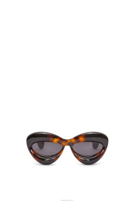 Loewe mujer gafas de sol cateye infladas de nailon LP641422 la Habana