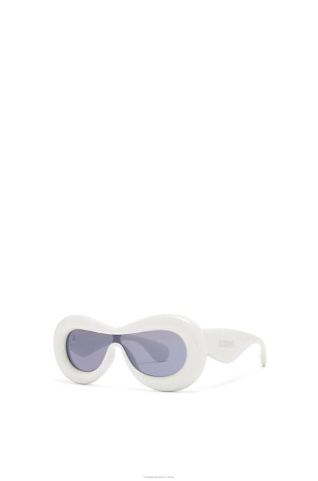 Loewe mujer gafas de sol con máscara hinchable de nailon LP641499 gris