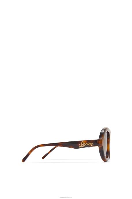 Loewe mujer gafas de sol estilo aviador en acetato LP641487 la Habana