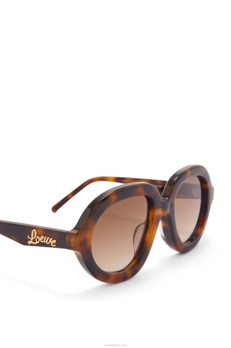 Loewe mujer gafas de sol estilo aviador en acetato LP641487 la Habana