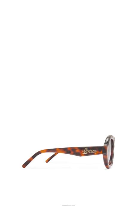 Loewe mujer gafas de sol estilo aviador en acetato LP641489 la Habana