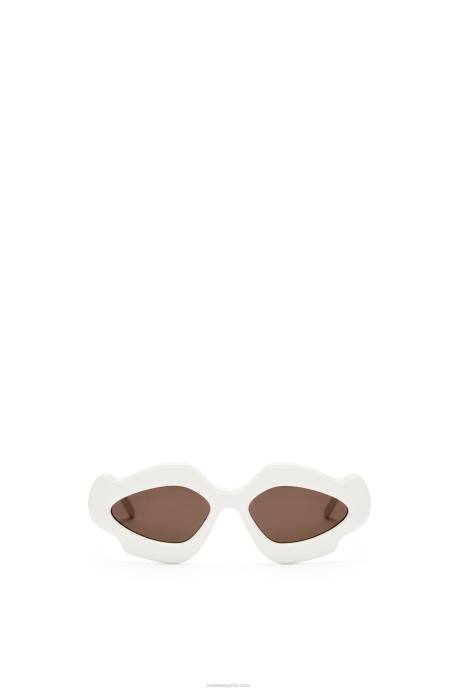 Loewe mujer gafas de sol flame de acetato LP641466 Marfil