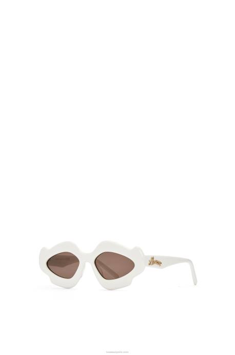 Loewe mujer gafas de sol flame de acetato LP641466 Marfil
