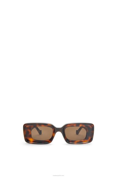 Loewe mujer lentes de sol rectangulares en acetato LP641425 la Habana
