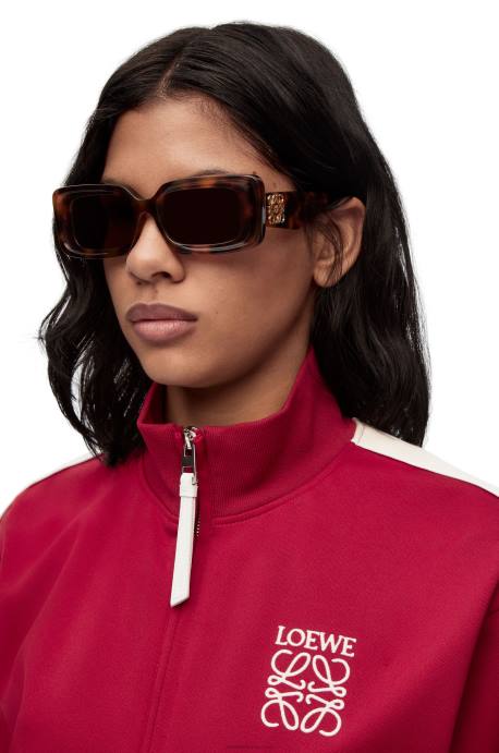 Loewe mujer lentes de sol rectangulares en acetato LP641425 la Habana