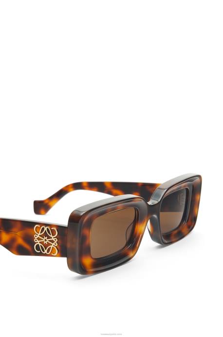 Loewe mujer lentes de sol rectangulares en acetato LP641425 la Habana