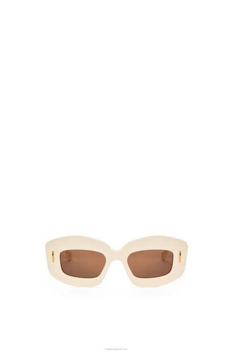 Loewe mujer lentes de sol screen en acetato LP641427 Marfil