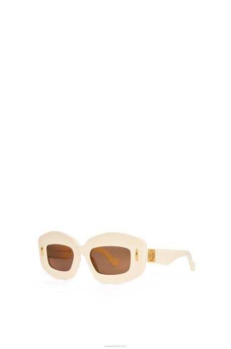 Loewe mujer lentes de sol screen en acetato LP641427 Marfil