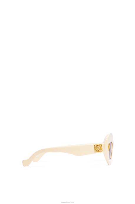 Loewe mujer lentes de sol screen en acetato LP641427 Marfil