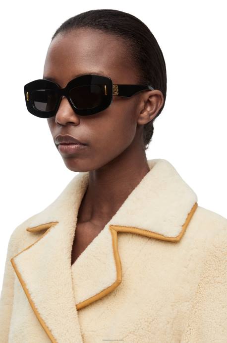 Loewe mujer lentes de sol screen en acetato LP641429 negro