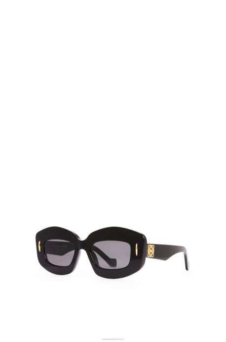 Loewe mujer lentes de sol screen en acetato LP641429 negro