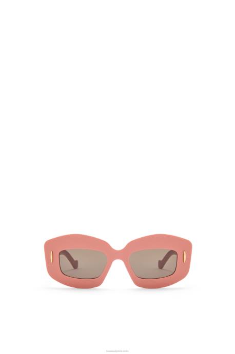 Loewe mujer lentes de sol screen en acetato LP641430 Rosa claro