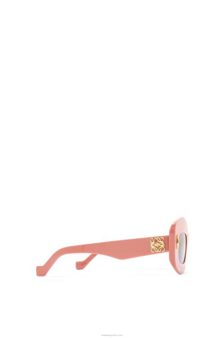 Loewe mujer lentes de sol screen en acetato LP641430 Rosa claro