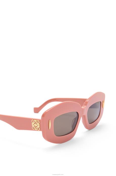 Loewe mujer lentes de sol screen en acetato LP641430 Rosa claro
