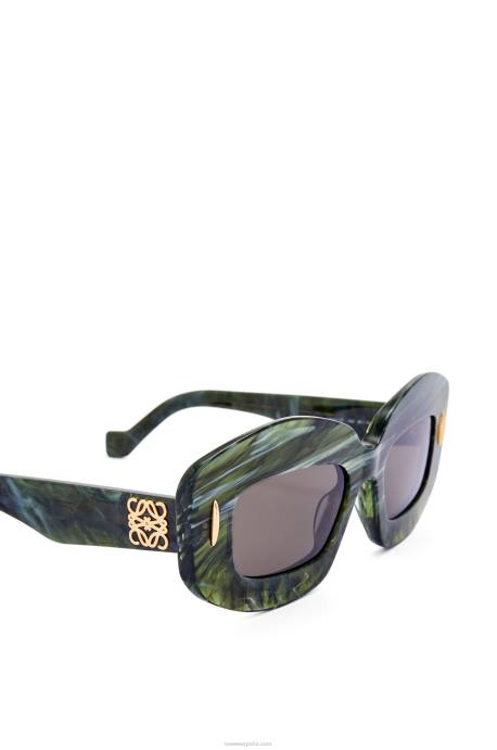 Loewe mujer lentes de sol screen en acetato LP641431 mármol verde