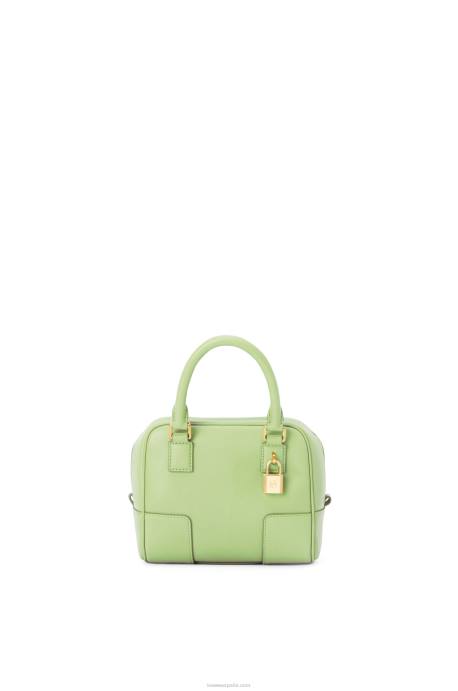 Loewe mujer Bolso amazona 16 cuadrado de piel de becerro napa LP64137 verde pálido claro
