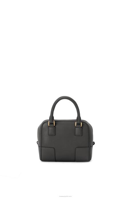 Loewe mujer Bolso amazona 16 cuadrado de piel de becerro napa LP64140 negro