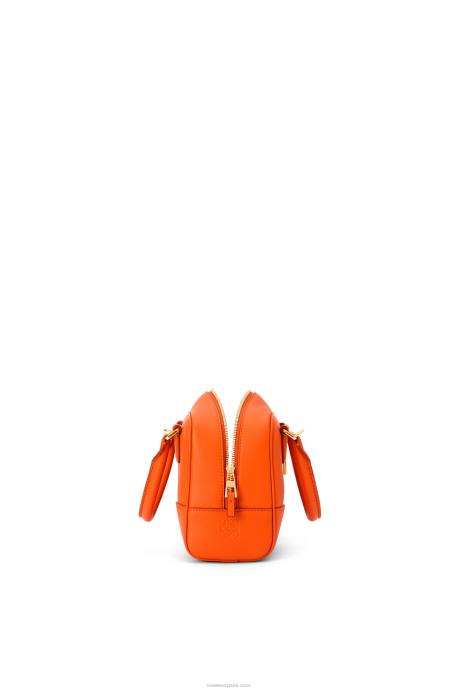 Loewe mujer Bolso amazona 16 cuadrado de piel de becerro napa LP64145 naranja