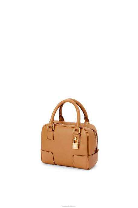 Loewe mujer Bolso amazona 16 cuadrado de piel de becerro napa LP64164 cálido desierto