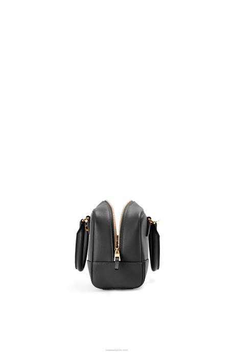 Loewe mujer Bolso amazona 23 de piel de becerro napa LP64157 negro