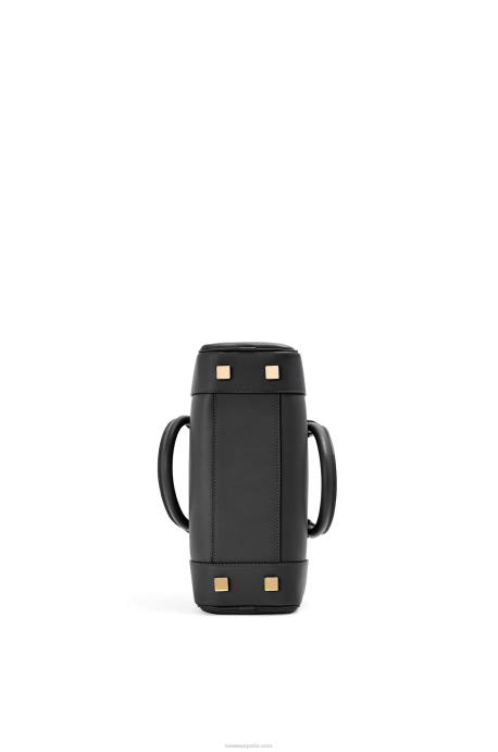 Loewe mujer Bolso amazona 23 de piel de becerro napa LP64157 negro