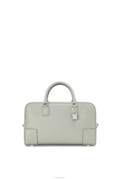 Loewe mujer bolso amazona 28 de piel de becerro napa LP64136 gris ceniza