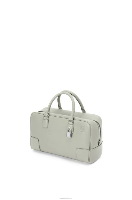 Loewe mujer bolso amazona 28 de piel de becerro napa LP64136 gris ceniza