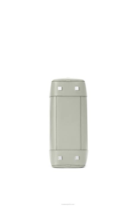 Loewe mujer bolso amazona 28 de piel de becerro napa LP64136 gris ceniza
