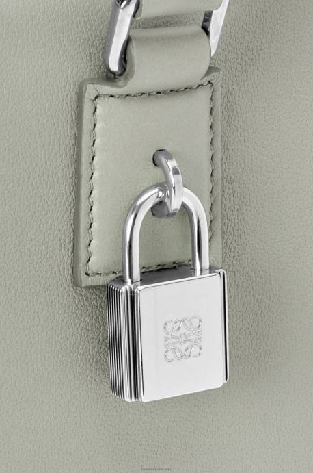 Loewe mujer bolso amazona 28 de piel de becerro napa LP64136 gris ceniza