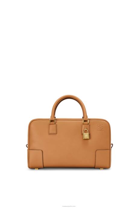 Loewe mujer bolso amazona 28 de piel de becerro napa LP64138 cálido desierto