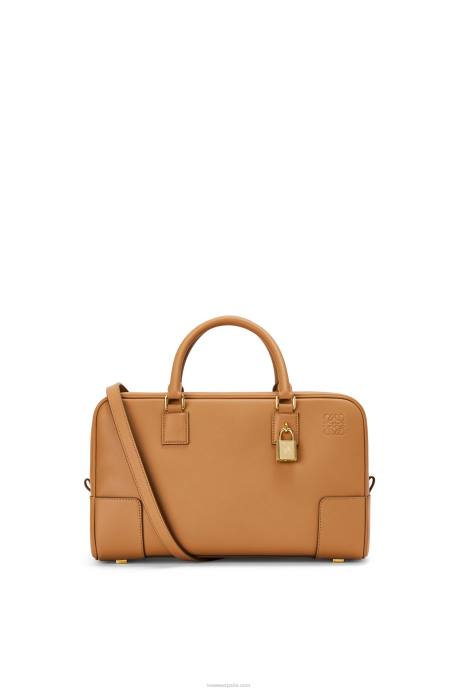Loewe mujer bolso amazona 28 de piel de becerro napa LP64138 cálido desierto