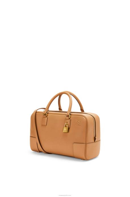 Loewe mujer bolso amazona 28 de piel de becerro napa LP64138 cálido desierto