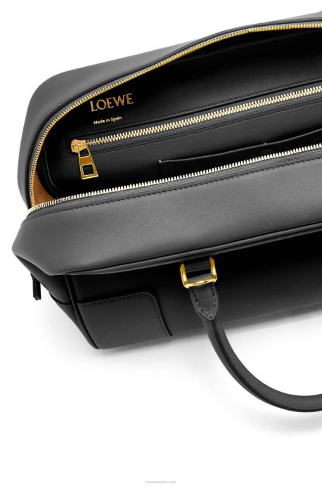 Loewe mujer bolso amazona 28 de piel de becerro napa LP64141 negro