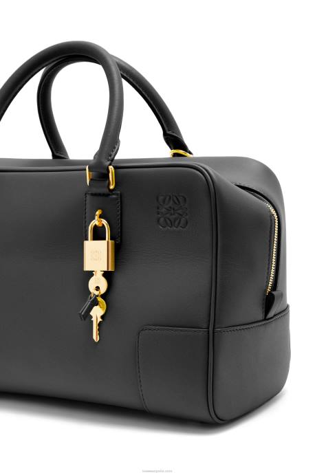 Loewe mujer bolso amazona 28 de piel de becerro napa LP64141 negro