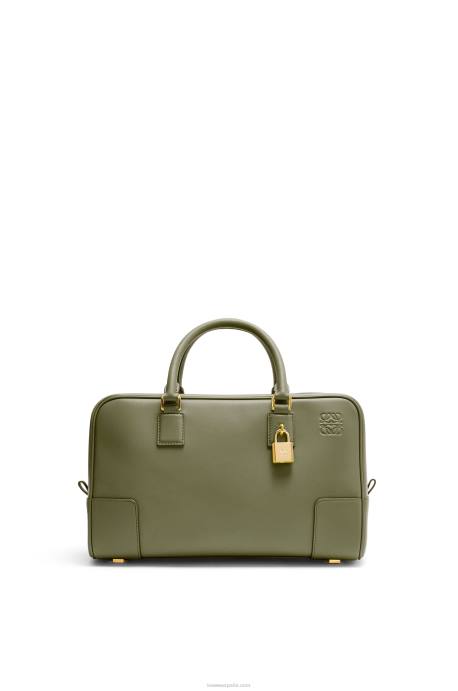 Loewe mujer bolso amazona 28 de piel de becerro napa LP64156 aguacate verde