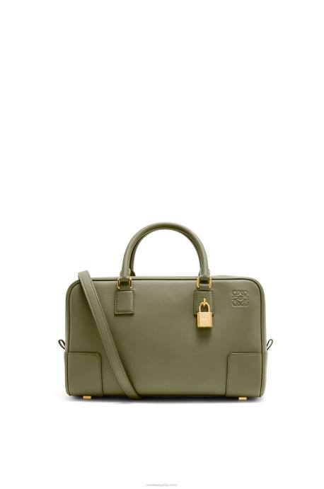 Loewe mujer bolso amazona 28 de piel de becerro napa LP64156 aguacate verde
