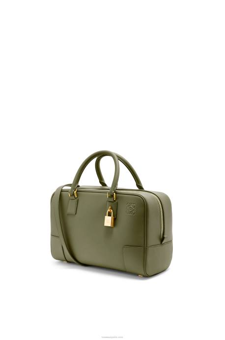 Loewe mujer bolso amazona 28 de piel de becerro napa LP64156 aguacate verde