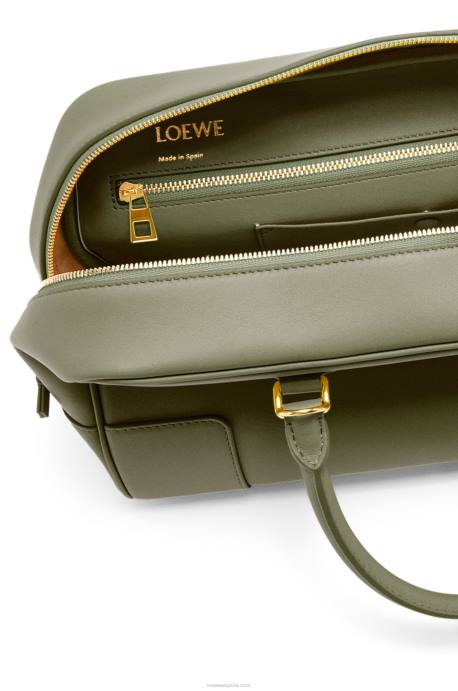 Loewe mujer bolso amazona 28 de piel de becerro napa LP64156 aguacate verde