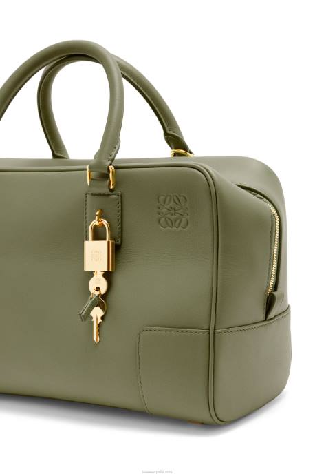 Loewe mujer bolso amazona 28 de piel de becerro napa LP64156 aguacate verde