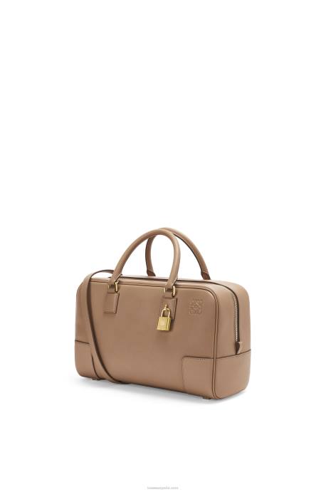 Loewe mujer bolso amazona 28 de piel de becerro napa LP64169 color visón