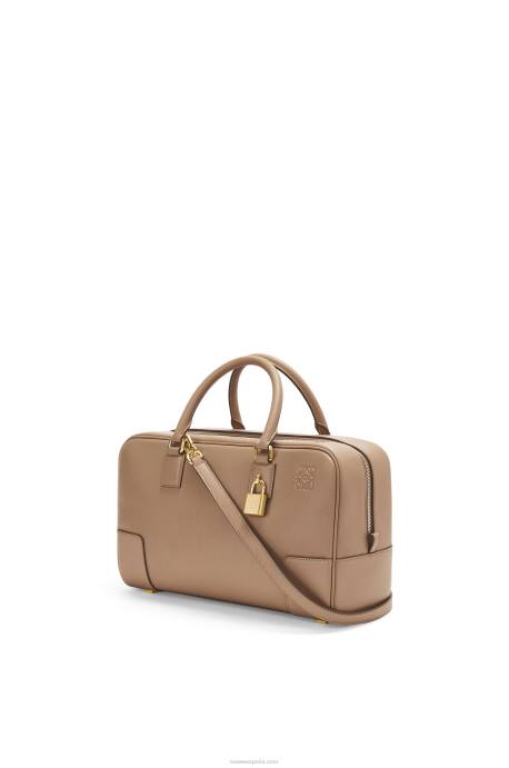 Loewe mujer bolso amazona 28 de piel de becerro napa LP64169 color visón